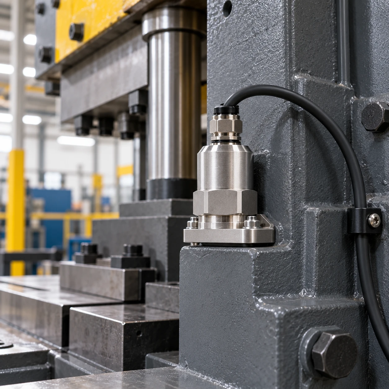 Press vibration sensor — context illustrative image