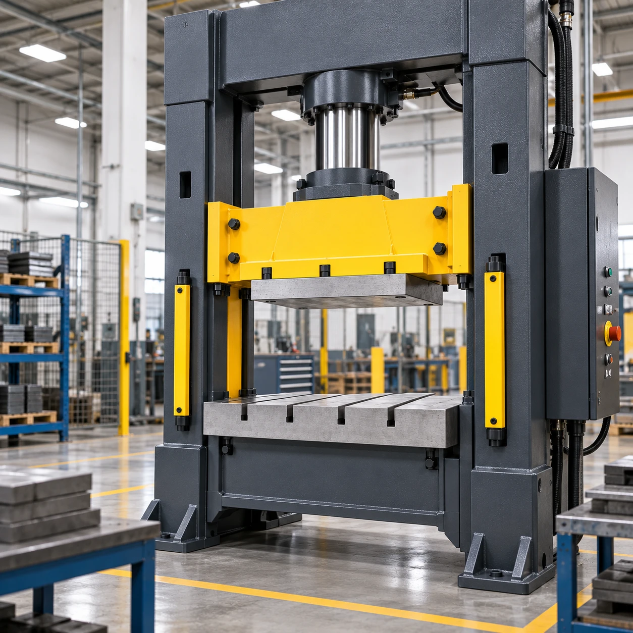 Rack frame press — context illustrative image