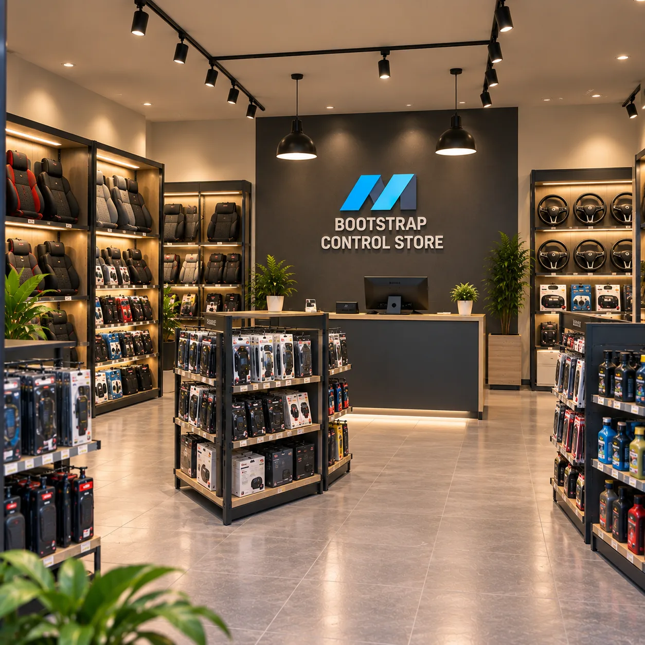 Bootstrap control store — detail illustrative image