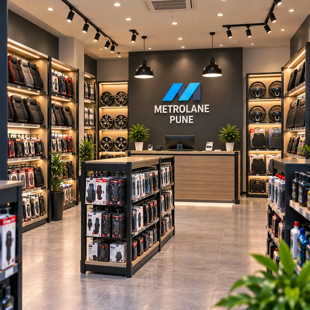 Metrolane Pune — detail illustrative image